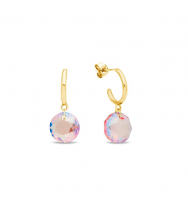 Spark MACARON Earrings gilded Light Rose Shimmet - 3241895