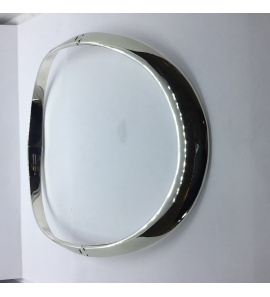 Zilver spang collier - 3242100