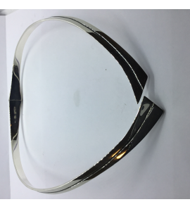 Zilver spang collier - 3242101