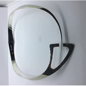 Zilver spang collier - 3242102