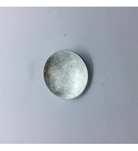 Zilver hanger ijsmat 37 mm - 3242112