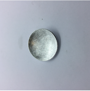Zilver hanger ijsmat 37 mm - 3242112