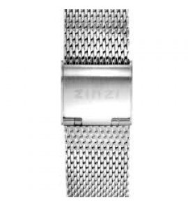 ZINZI Lady stalen mesh horlogeband staal 14mm - 3242228