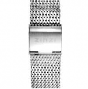 ZINZI Lady stalen mesh horlogeband staal 14mm - 3242228
