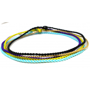 silk-collier Geel - 3242255