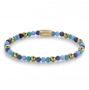 Winter Blues - 18 ct yellow gold ionplated - 4mm S - 3242314