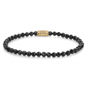 Black Glam Rocks Gold - 4mm S - 3242323