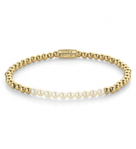Pearl Gem meets Yellow Gold - 4mm S - 3242326