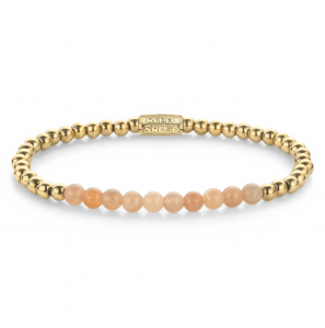 Sunstone meets Yellow Gold - 4mm XS - 3242348