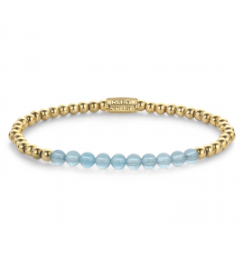 Blue Sky meets Yellow Gold - 4mm XS - 3242353