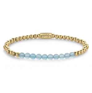 Blue Sky meets Yellow Gold - 4mm XS - 3242353