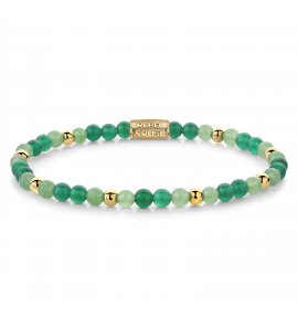 Green Morning Vibes - 18 ct yellow gold ionplated - 4mm XS - 3242368