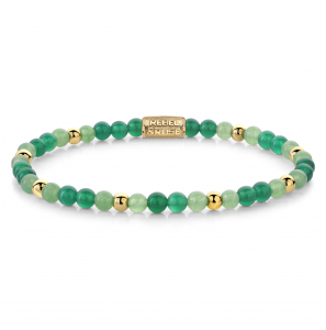 Green Morning Vibes - 18 ct yellow gold ionplated - 4mm XS - 3242368