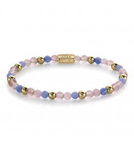 Pink Summer Vibes - 18ct yellow gold ionplated - 4mm XS - 3242383