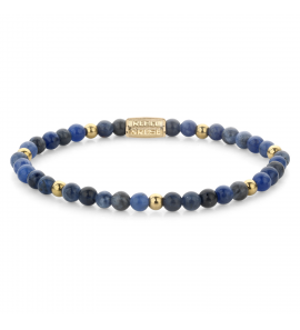Midnight Blue - 18 ct yellow gold ionplated - 4mm XS - 3242386