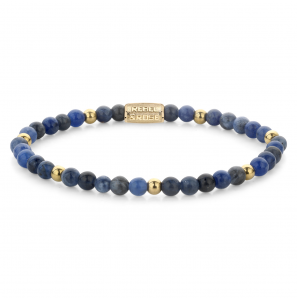 Midnight Blue - 18 ct yellow gold ionplated - 4mm XS - 3242386