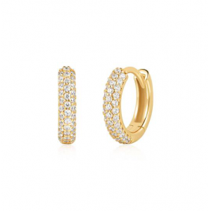 GOLD PAVÉ - EARHUGGIES - 10,2MM - 3242472