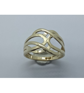 Goud dames ring fantasie - 3242511