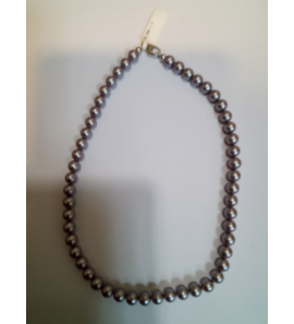 Parel collier perlmuttkern lavendel - 3242531