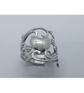Zilver dames ring - 3242549