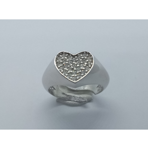 Zilver dames ring - 3242553