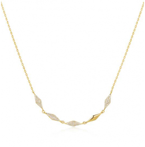 ANIA HAIE DUSK DIVAS - ZILVER / 14KT GP - ZIRKONIA - 3242608