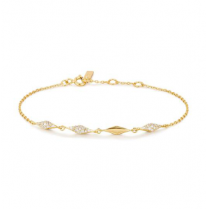 ANIA HAIE DUSK DIVAS - ZILVER / 14KT GP - ZIRKONIA - 3242609