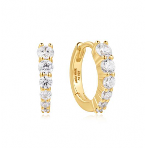 ANIA HAIE DUSK DIVAS - ZILVER / 14KT GP - ZIRKONIA - 3242610