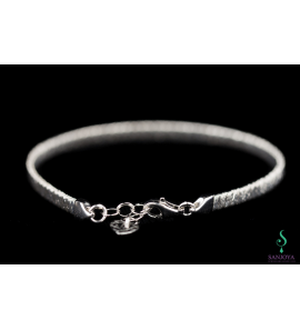 Sanjoya Milaan armband zilver 4 mm - 3242646