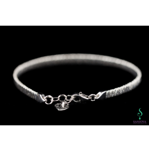 Sanjoya Milaan armband zilver 4 mm - 3242646