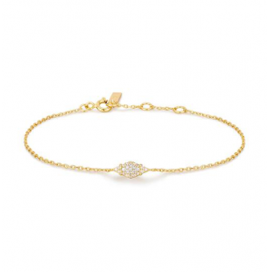 Ania Haie Dusk Divas - Zilver / 14kt GP - Zirkonia - 3242673