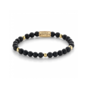 Matt Black Madonna - 18 ct yellow gold ionplated - 6mm S - 3250035