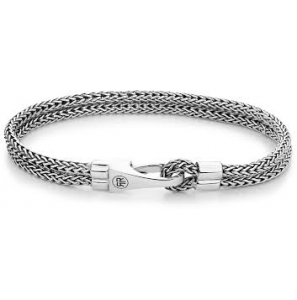 Rebel & Rose zilver 925 bracelet Double Hooked Small M - 3250069