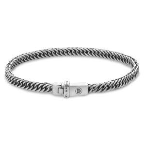 Rebel & Rose zilver 925 bracelet Small Link 4 mm M - 3250070