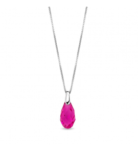 Spark BRIOLETTE Necklace Fuchsia - 3250219