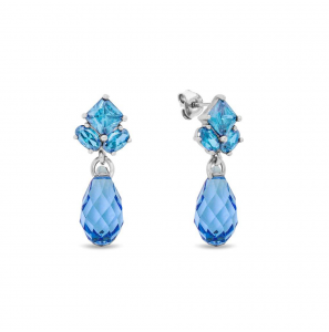 Spark SAPIN Earrings ReCreated Ice Blue - 3250224