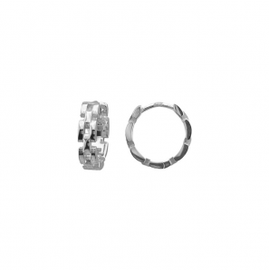 MY iMenso Creoli creol "Orologi 13,5mm" (925/rhod-plated) - 3250239