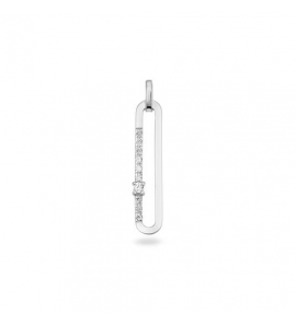 GLOW Hanger - Ovaal - 5mm Zilver Zirkonia - 3250302