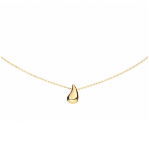 GLOW Collier - Druppel - Gourmet - Zilver verguld - 45cm Zilver verguld - 3250310