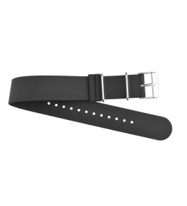 Nato Siliconen band zwart 22 mm - 3250332