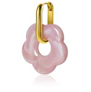 Kunststof creool hangers roze - 3250407