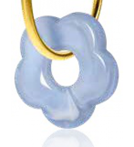 Kunststof creool hangers blauw - 3250409