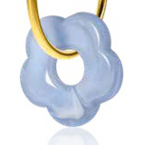 Kunststof creool hangers blauw - 3250409