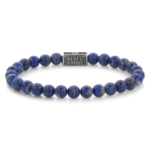 Rebel & Rose Silverbead - Lapis Lazuli 925 - 6mm - 3250440