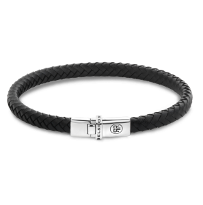 Rebel & Rose Silver - Absolutely Leather - Xtra Small Braided Black - 3250449