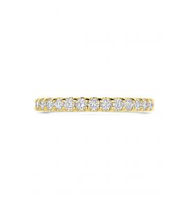 Gouden ring lab grown diamant 0.51ct h si - 3250464