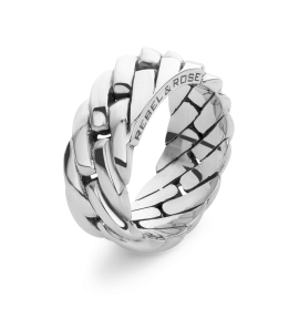 Rebel & Rose Sterling Silver Rings - Ring Hades Eight - 3250488