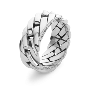 Rebel & Rose Sterling Silver Rings - Ring Hades Eight - 3250488