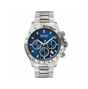 BOSS HB1513755 HERO  Horloge   Staal  Zilverkleurig  Ø  43 mm - 3250151