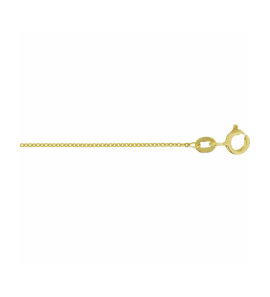 Gouden collier anker plat 1,2 mm 41 - 43 - 45 cm - 3250116